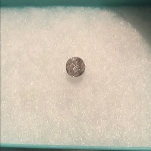 One Tiffany notes earring with original back